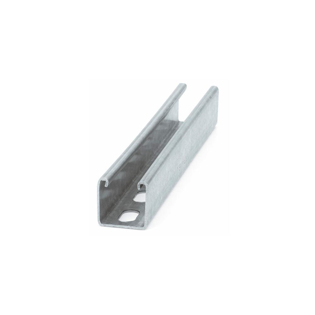 2 Rails, Guides Perforés Indextrut 41 X 21 X 2,50 Mm Gpx412125