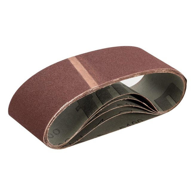 Nastri abrasivi 75x457 100g per 3 per levigatrice a disco Nastri abrasivi 75x457 100g per 3 per levigatrice a disco