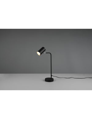 Lampada da Scrivania Led Viper Nero Con Pinza H35 cm Trio Lighting