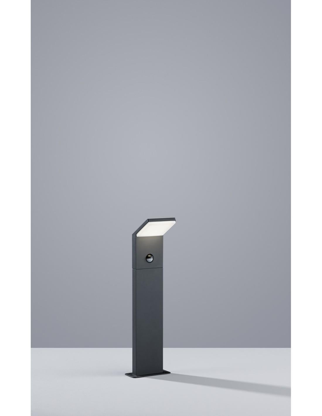 Paletto Da Esterno Pearl Led IP54 Antracite H50 cm Sensore Di Movimento ...