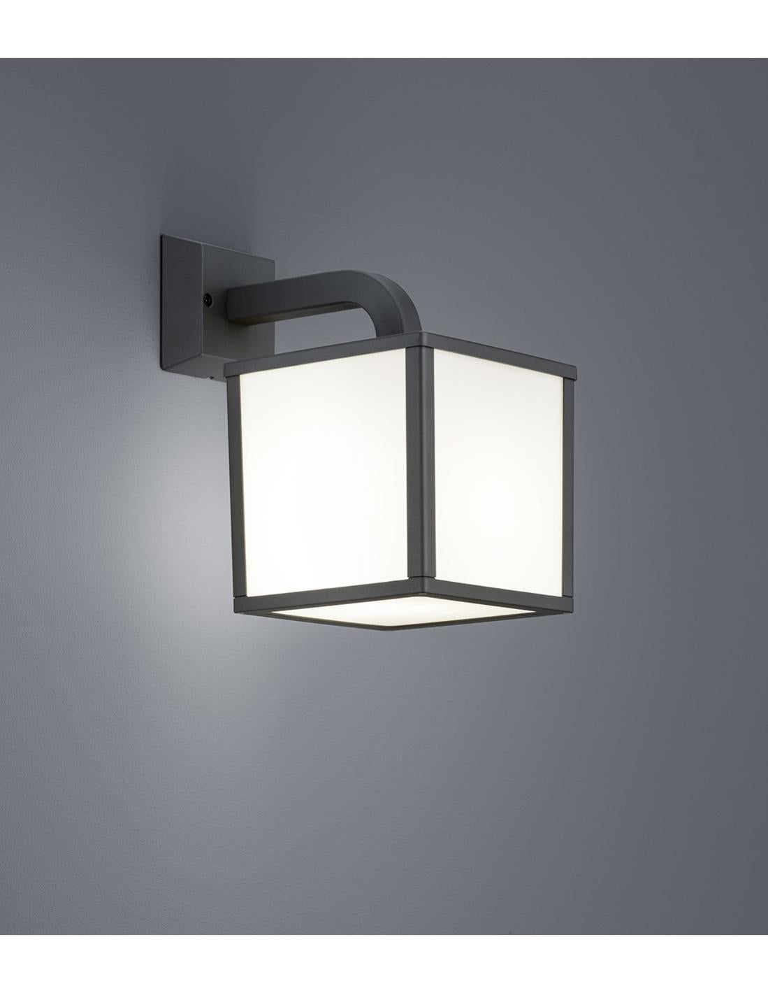 Applique Cubo per Esterno IP54 Doppia Emissione Led Molina Trio Lighting