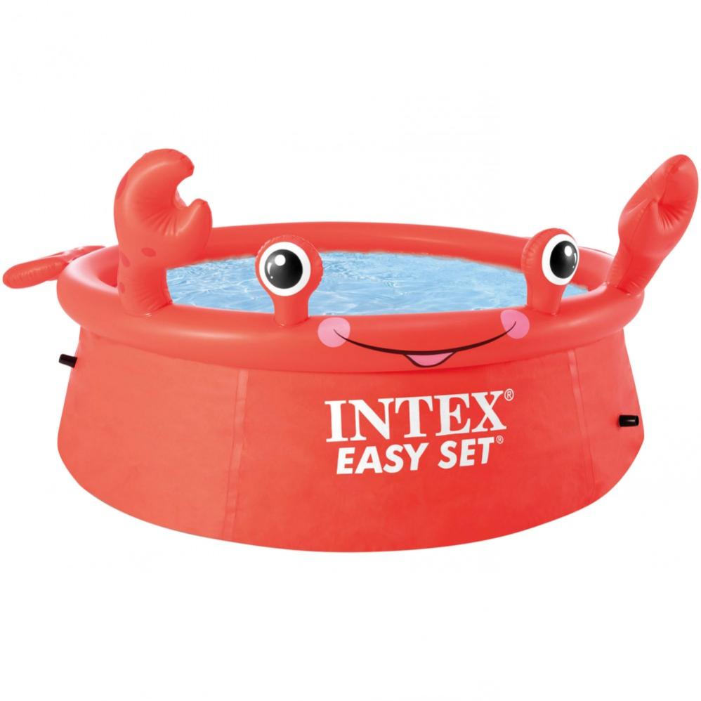 Piscina Hinchable Infantil Cangrejo Easy Set Intex