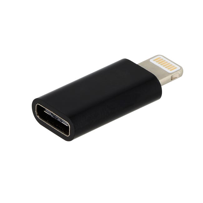 Audiophonics - Adapter Male USB-C to Female Jack 3.5mm / USB-C