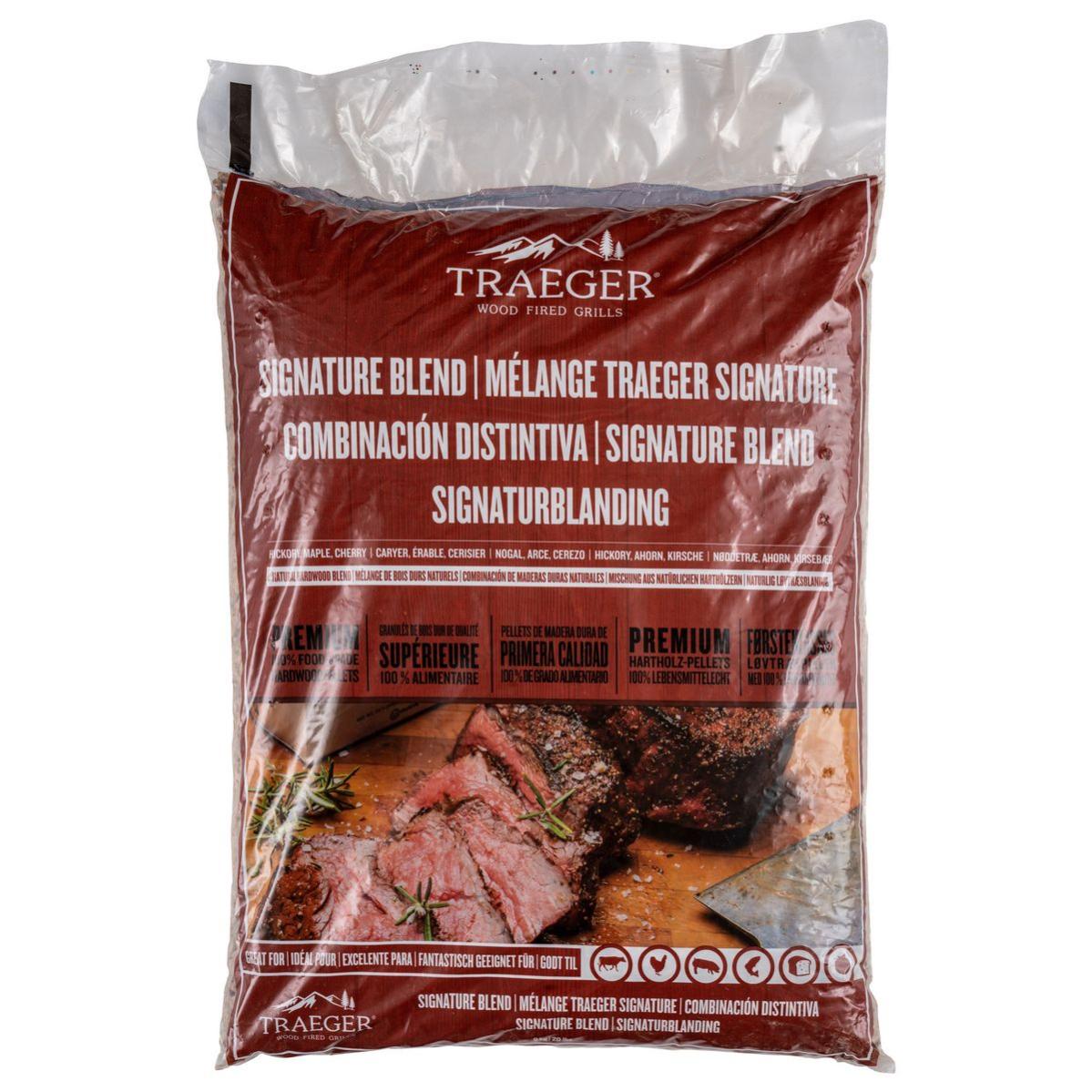 Pellets TRAEGER PELLET SIGNATURE BLEND 9 KG Leroy Merlin