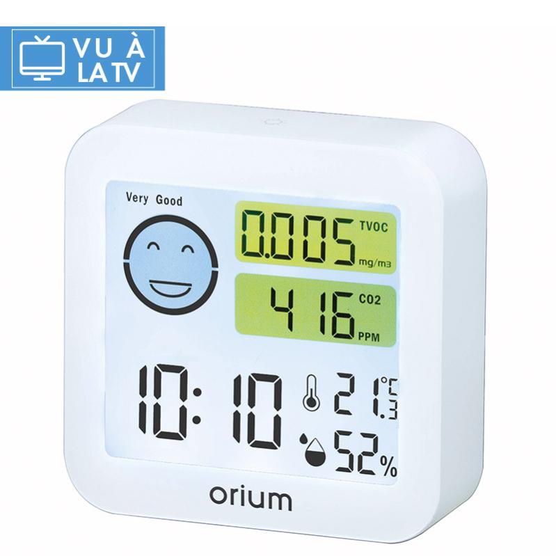Capteur Air Quaelis 20 Orium - COV, CO2, Température, Humidité - Écran LCD 6.4x5.6cm