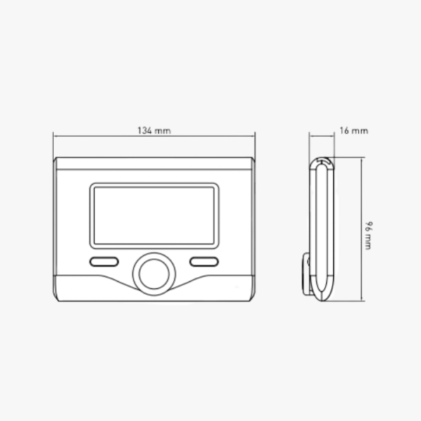 Thermostat d'Ambiance Filaire Modulant Programmable Expert HD