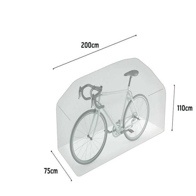 Housse de protection pour vélo - 200 x H 110 cm