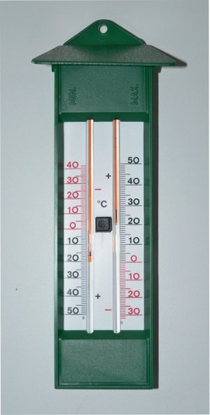 Thermomètre Extérieur Grands Chiffres - Mémoire des Températures Mini/Maxi  - FISHTEC - Thermomètre - Cdiscount Jardin