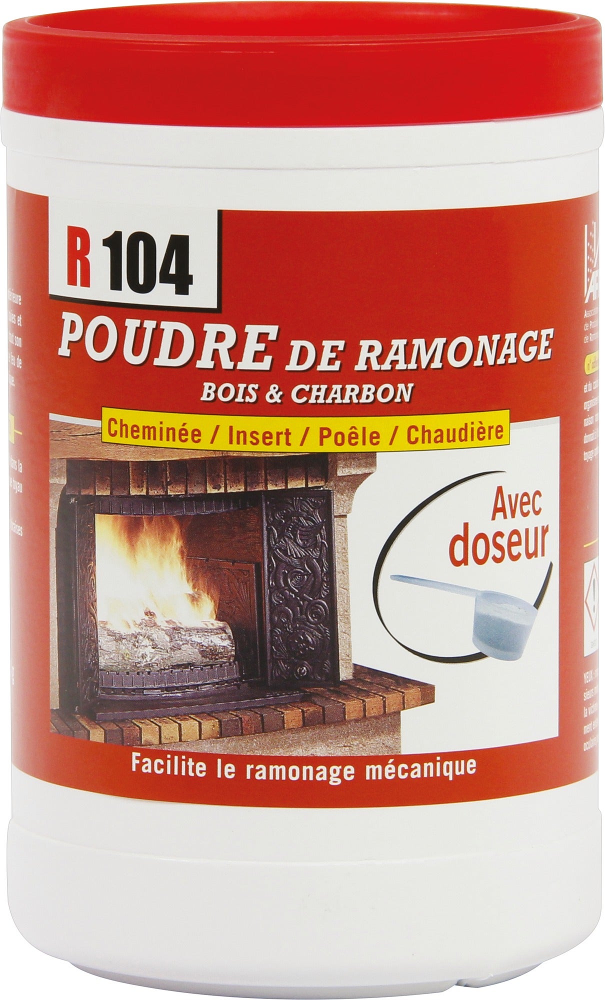 Ramoneur R104 - Poudre de ramonage - 900 g