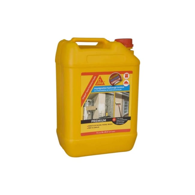 Hydrofuge Concentre Sika Sikagard Haute Protection Facade 5l Leroy Merlin