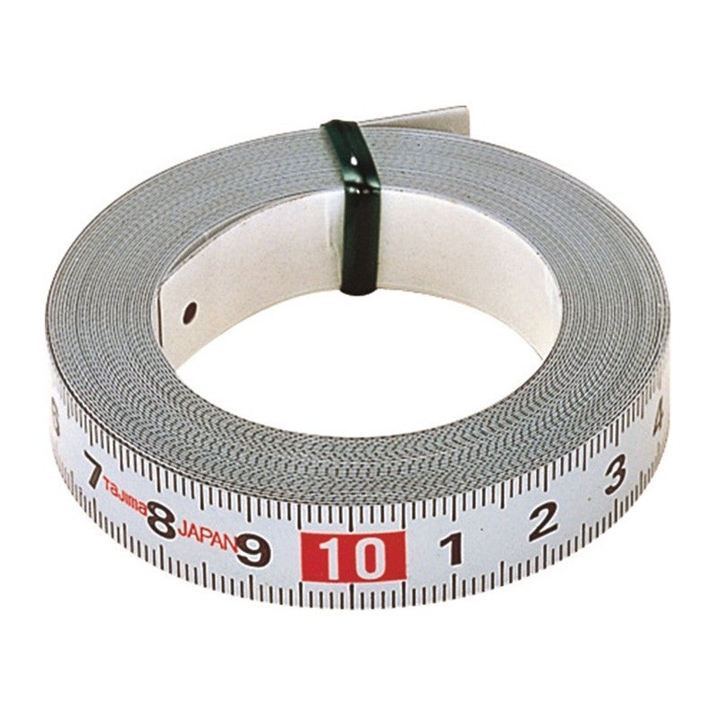 Mètre-ruban longueur 1 m largeur de bande 13 mm mm/cm autocollant