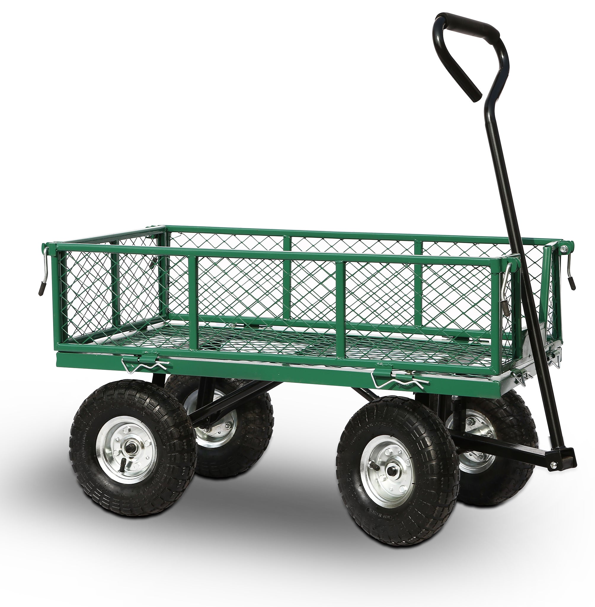 Chariot de jardin en acier 97X52X59CM - 250kg max - Elem Garden