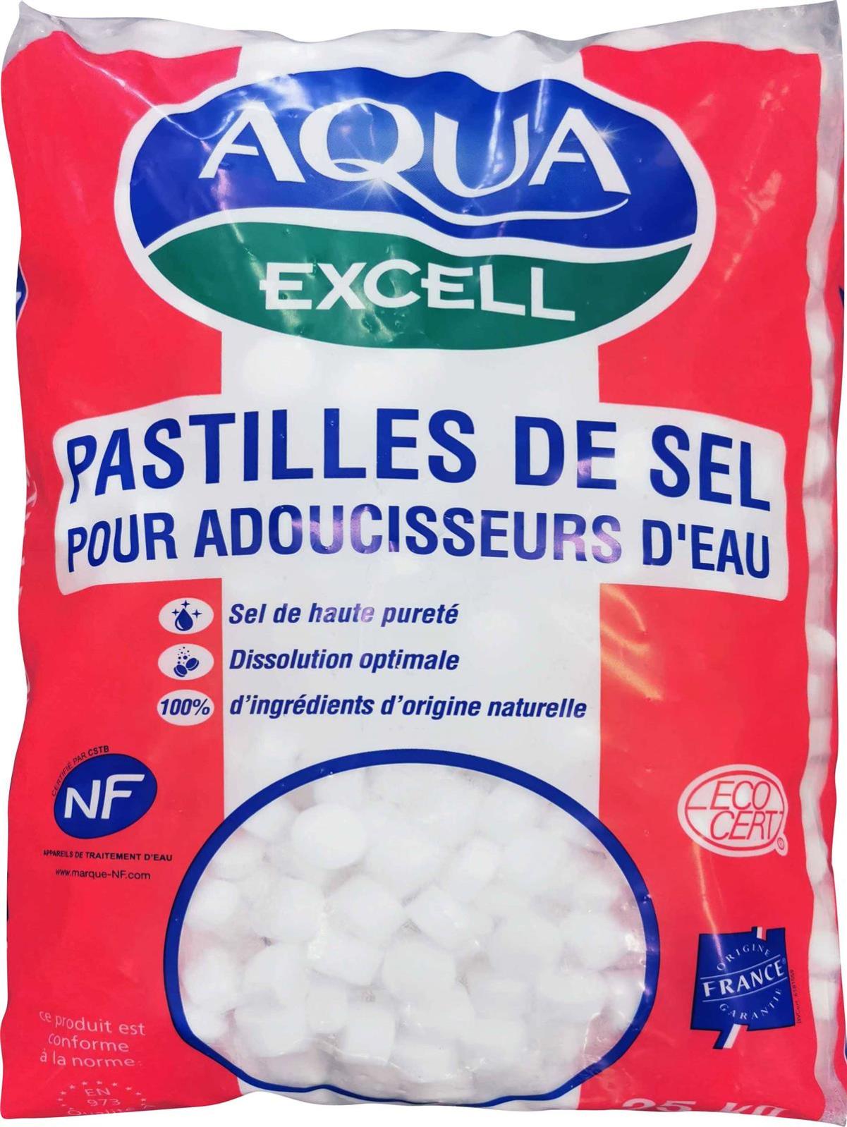 Pastilles de sel pour adoucisseur d'eau et dénitrateur d'eau - ACTISEL ...