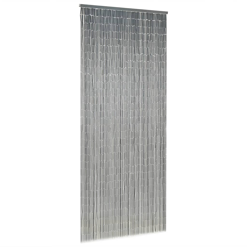 Store de protection contre insecte Moustiquaire en fibre de verre JAROLIFT 4 en 1 Zanzara Moustiquaire pour fenêtres cadre en aluminium 100 x 160 cm argent 