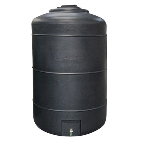 Récupérateur d'eau Aquatonne SCHUTZ cylindrique gris , 500 l