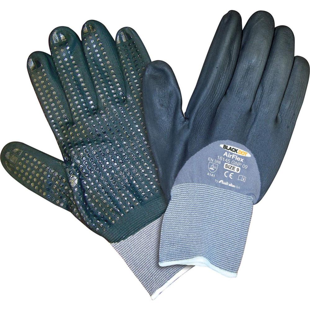 Gebol Guanti Da Lavoro MULTI FLEX ECO Taglia 9 (L) - Antiscivolo Con Rivestimento In Nitrile, 1 Paio - 4