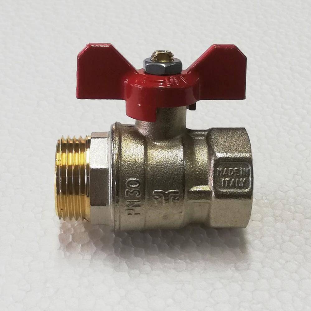 Speakman RPG05-0532-CA Valvola Doccia Perfect – Corta – Colore Rosso – Finitura Cromata