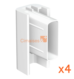 Pack Cimaise Click Rail Artiteq - Accrochage de Tableau Haut de Gamme (3  Mètres, Blanc) : : Bricolage