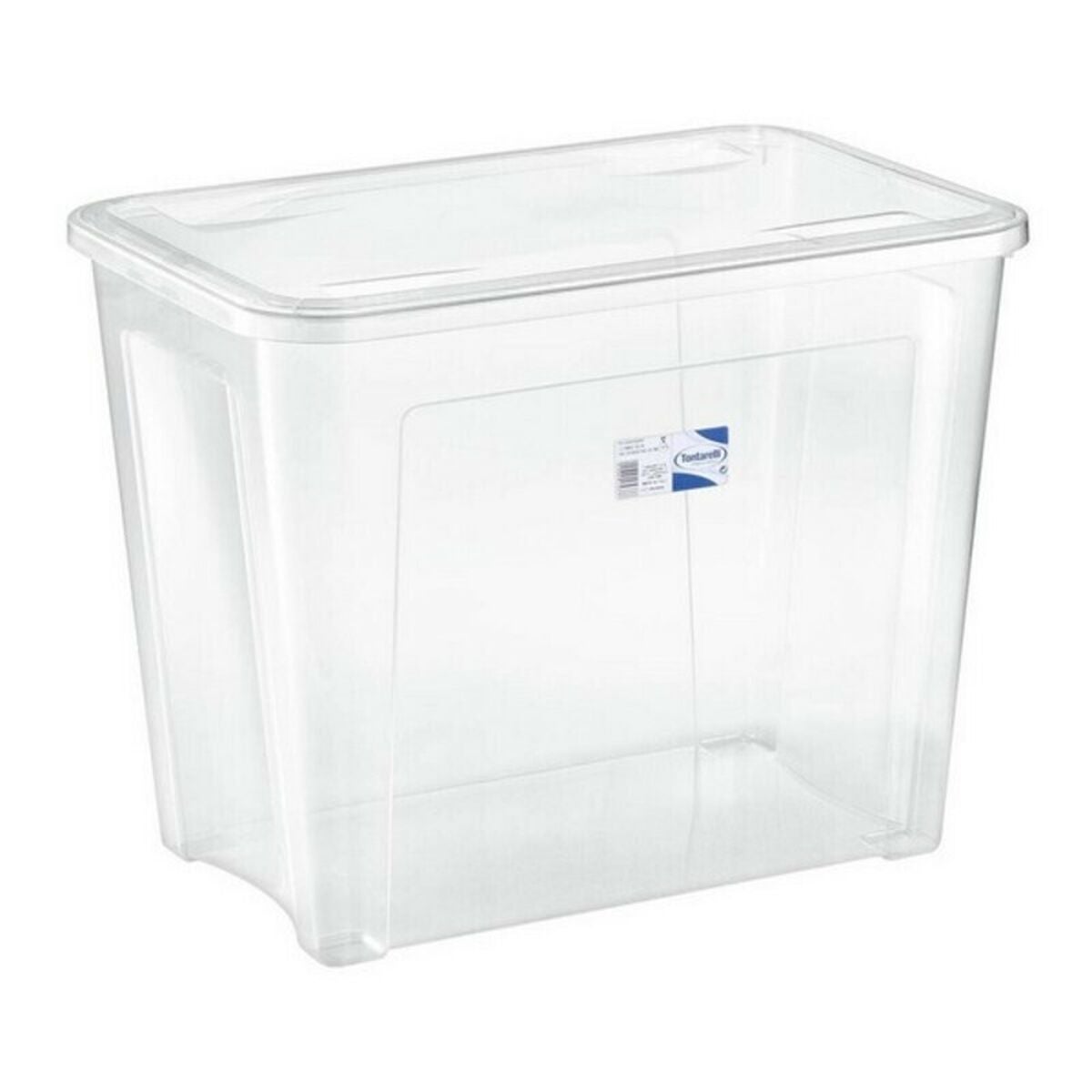 Caja de almacenaje con tapa combi tontarelli 67 l transparente (59 x 39 x 46 cm) 8009404179376 s2200498 tontarelli