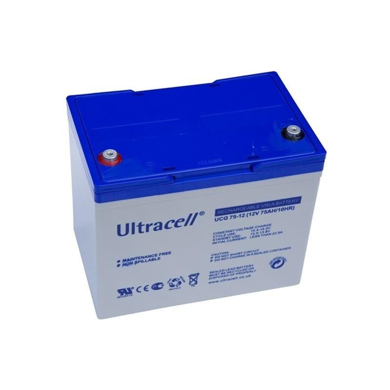 Batterie Gel Ultracell UCG7512 12v 75ah Leroy Merlin