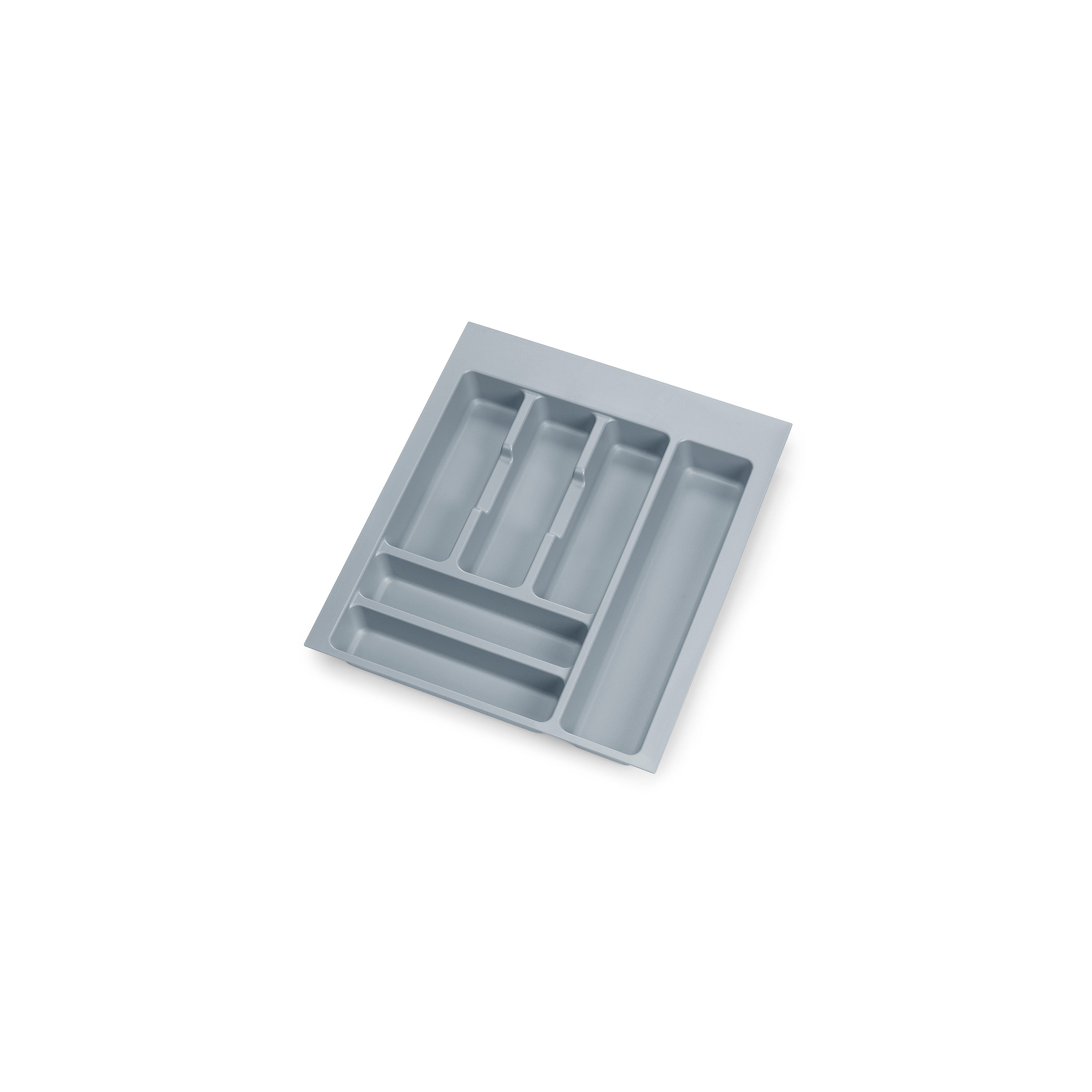 DELINIA - Range-couverts pour tiroir - L. 70,7 x l. 46,2 cm - plastique -  gris foncé 