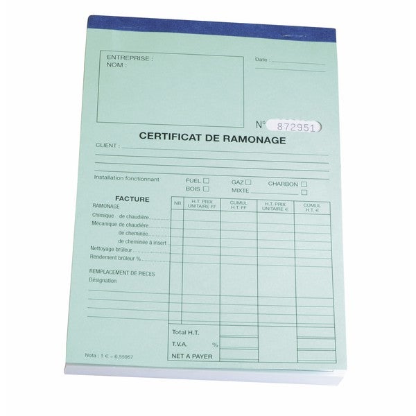 Certificat de ramonage - PagesJaunes