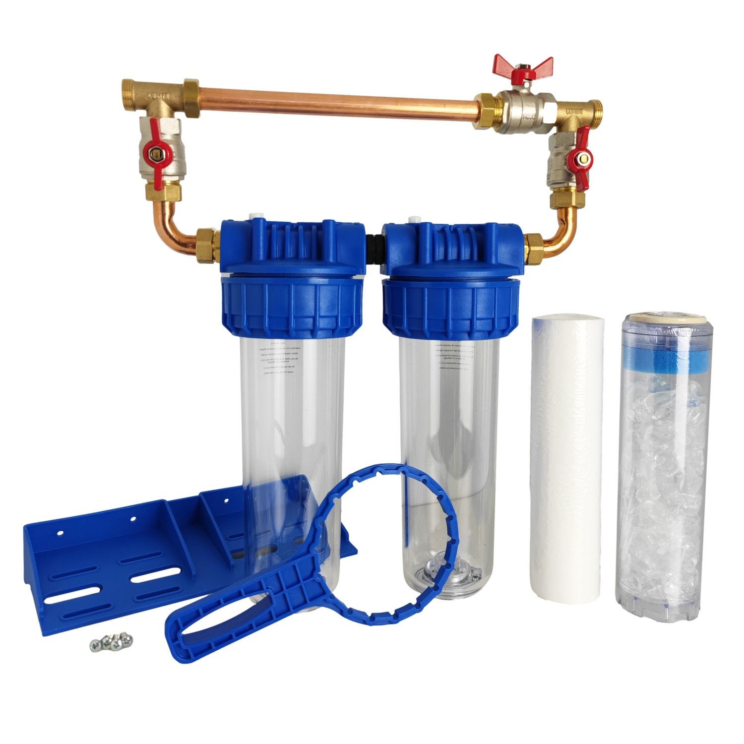 Filtres pour le réseau d'eau de la maison