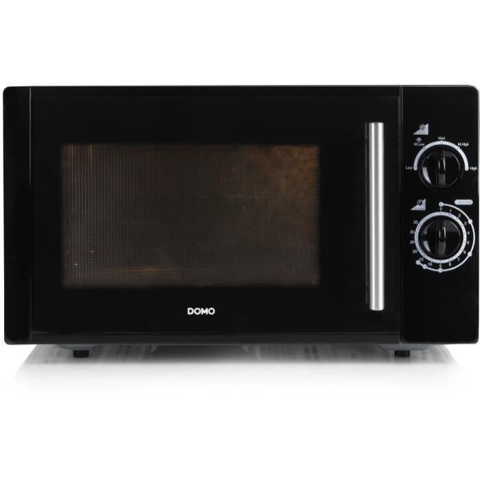 DOMO DO1058 - Microonde 28L - 5 potenze - 900W - Timer 35min - Funzione  scongelamento - Piatto girevole 28,8cm - Nero | Leroy Merlin