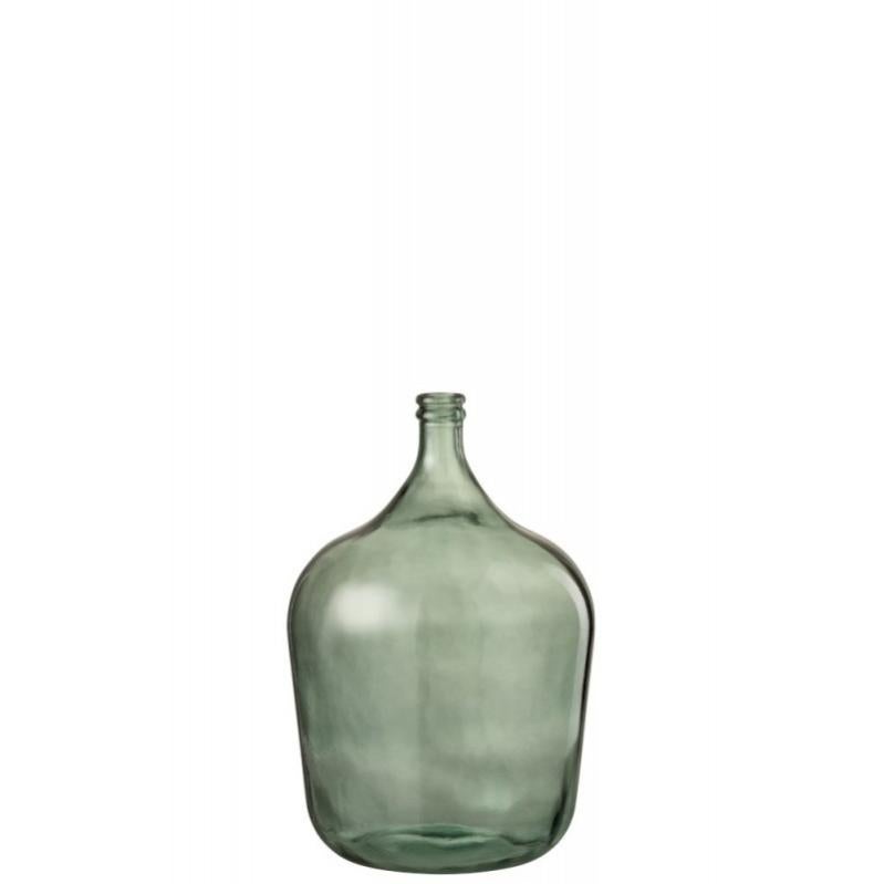 Vase dame jeanne en verre vert 37x37x56.5 cm Leroy Merlin