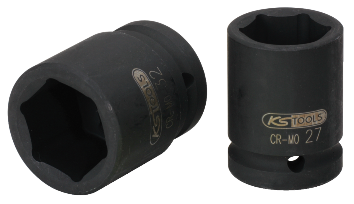 KS Tools - Douille 6 pans pour écrou d'essieu, 1, 90 mm - 460.0230