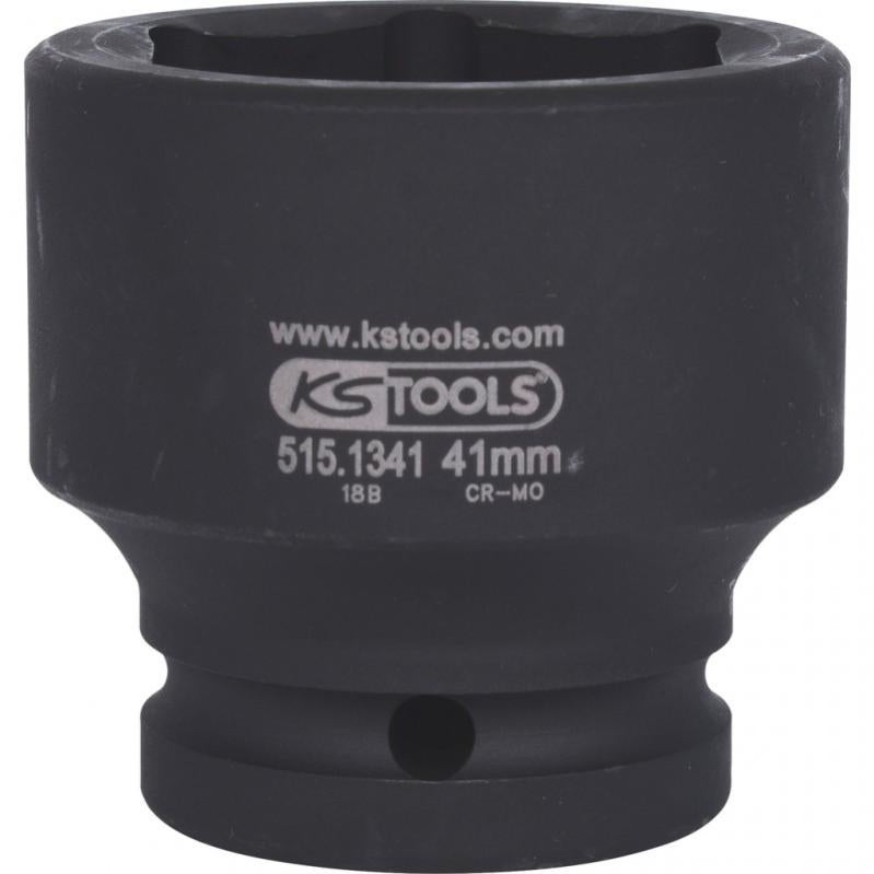 KS Tools 515.1341 Douille à Choc 6 Pans 3/4" 41 Mm - Qualité Professionnelle