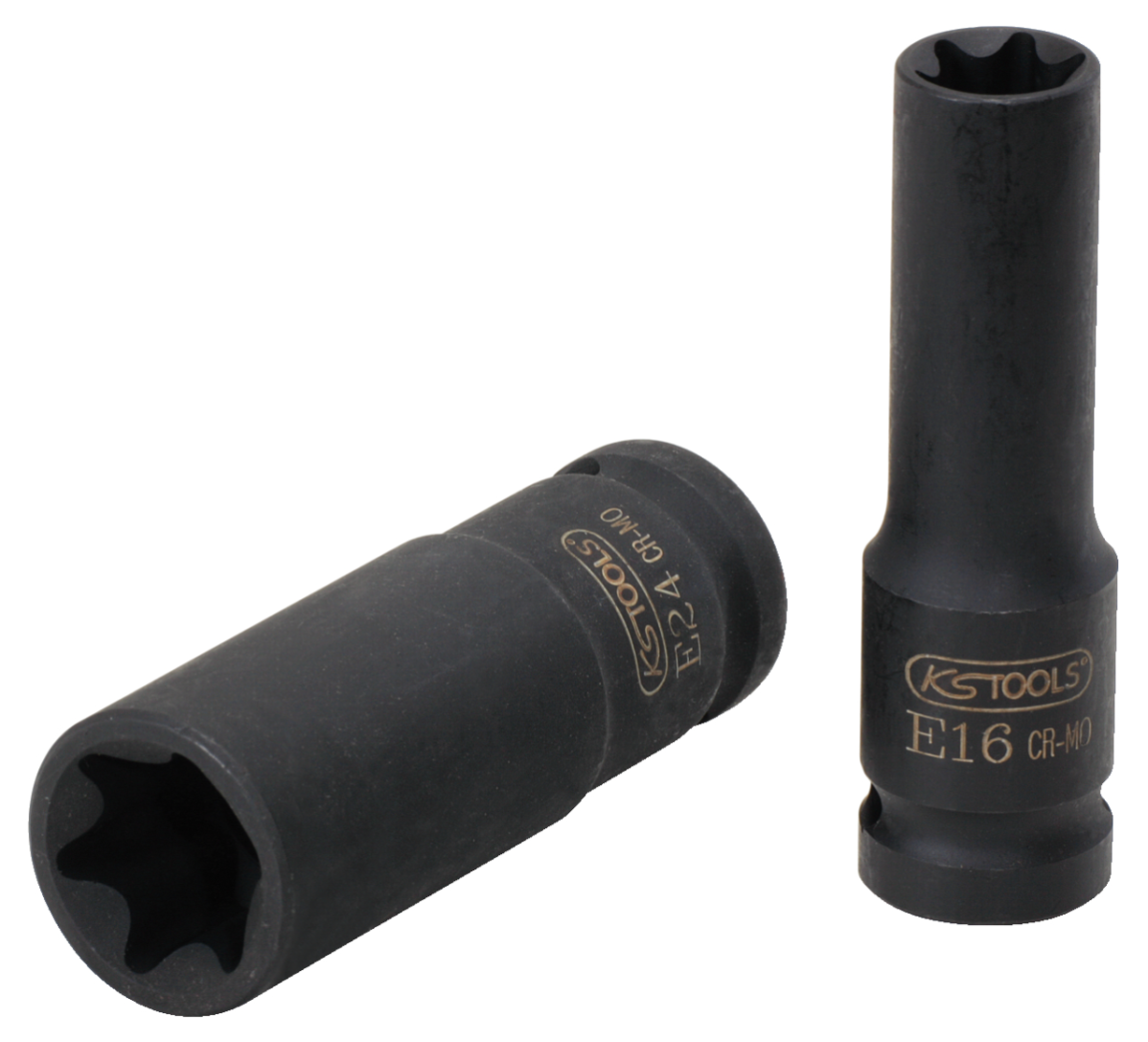 Douille Longue à Chocs TORX® 1/2" E24 En Chrome Molybdène - KS Tools 515.1059 - Pour Outils à Chocs Uniquement - 7