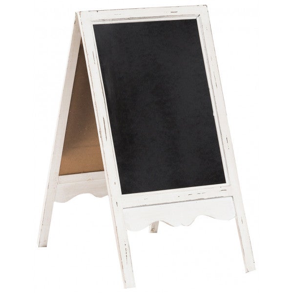 Tableau blanc effaçable magnétique Bureau Double Face Message Board Stand  Mini chevalet pour le bureau de l'école