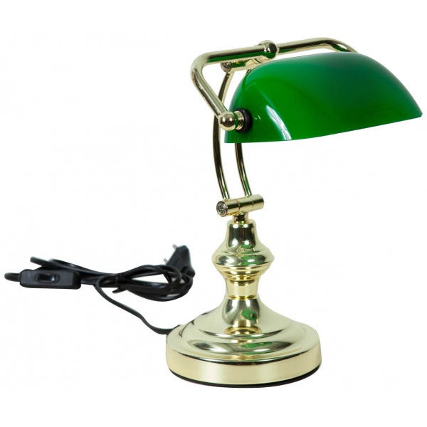 Lampe Banquier Vintage - Éternel Vintage