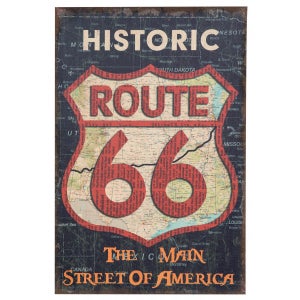 Tableau vintage route 66