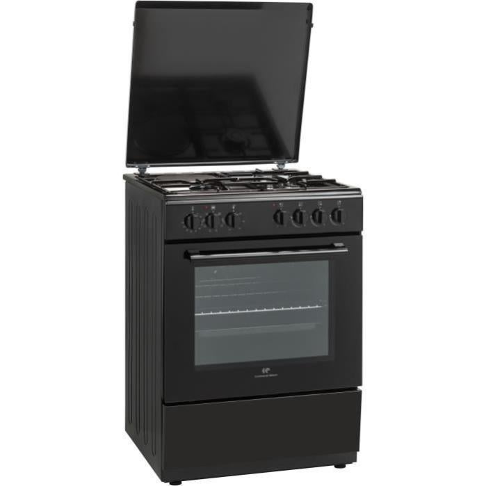 Cucina mista 3 + 1 60x60 Multifunzione Cata Autoaccensione, forno 65L nero  | Leroy Merlin