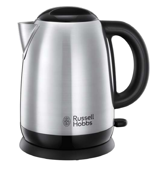 Russell hobbs adventure tetera eléctrica 1 7 l 2400 w negro plata