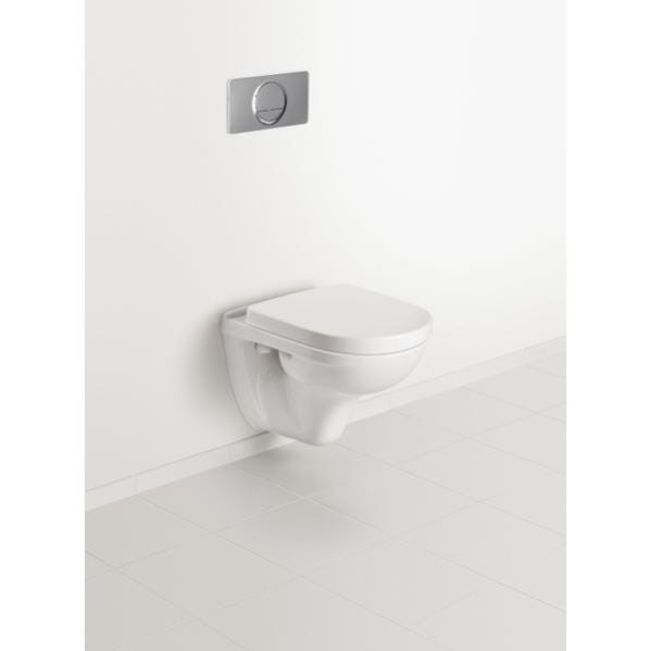 Villeroy Boch Abattant amovible avec frein de chute O.Novo pour cuvette WC et WC suspendu 9M38S101