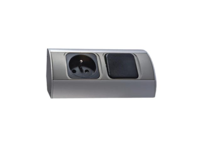 Bloc Cuisine 1 Prise Avec Interrupteur Orno Leroy Merlin