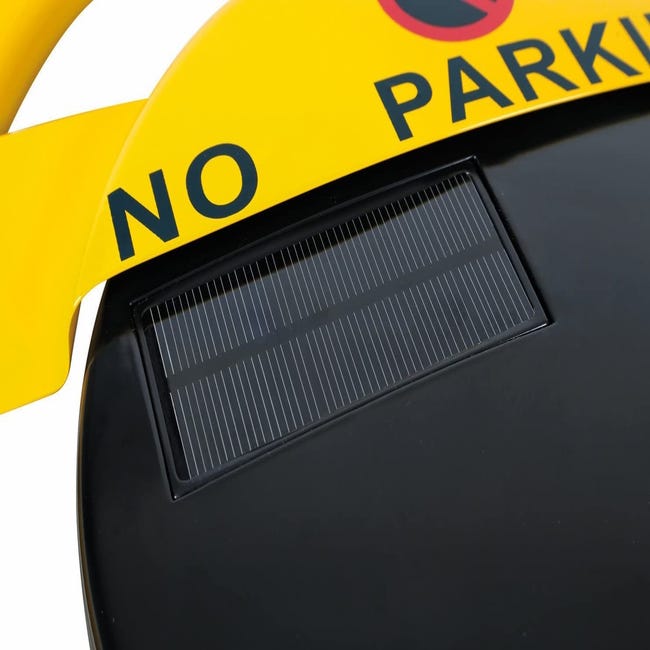 Barriere de parking automatique solaire avec 2 emetteurs