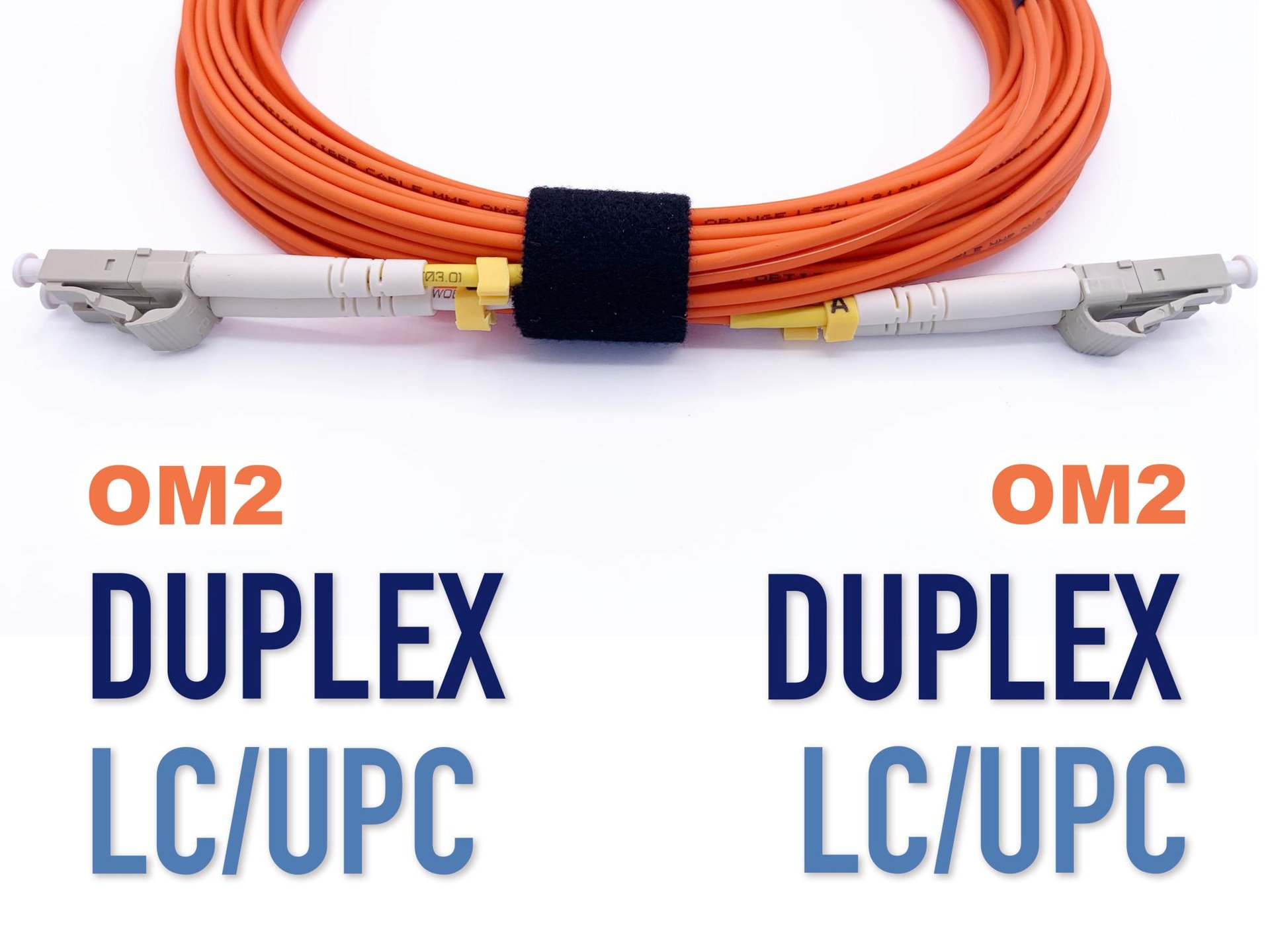 25M Câble à Fibre Optique LC/UPC à LC/UPC 50/125um OM2 Multimode Duplex Orange Elfcam® 25M Câble à Fibre Optique LC/UPC à LC/UPC 50/125um OM2 Multimode Duplex Orange Elfcam®
