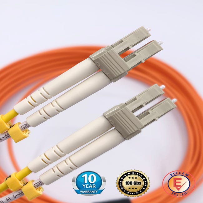 Elfcam® - Cable/Rallonge Fibre Optique Orange SFR Bouygues - 40M