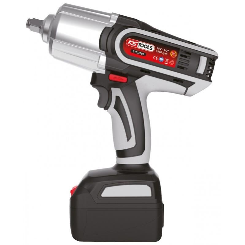 KS Tools 515.0003 Jeu D'Embouts à Choc Clé 19 Diamètre 40mm - Chrome Molybdène
