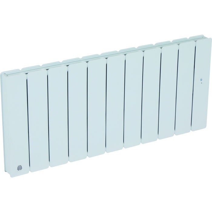 Radiateur Inertie Sèche Beladoo Intuis Connecté - Horizontal - 1500 W -  Blanc - Jumpl