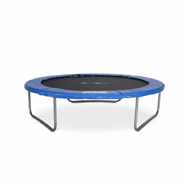 Cama elástica 245 Trampolín para niños azul, aguanta 100 kg (estructura reforzada). Incluye: red de | Leroy Merlin