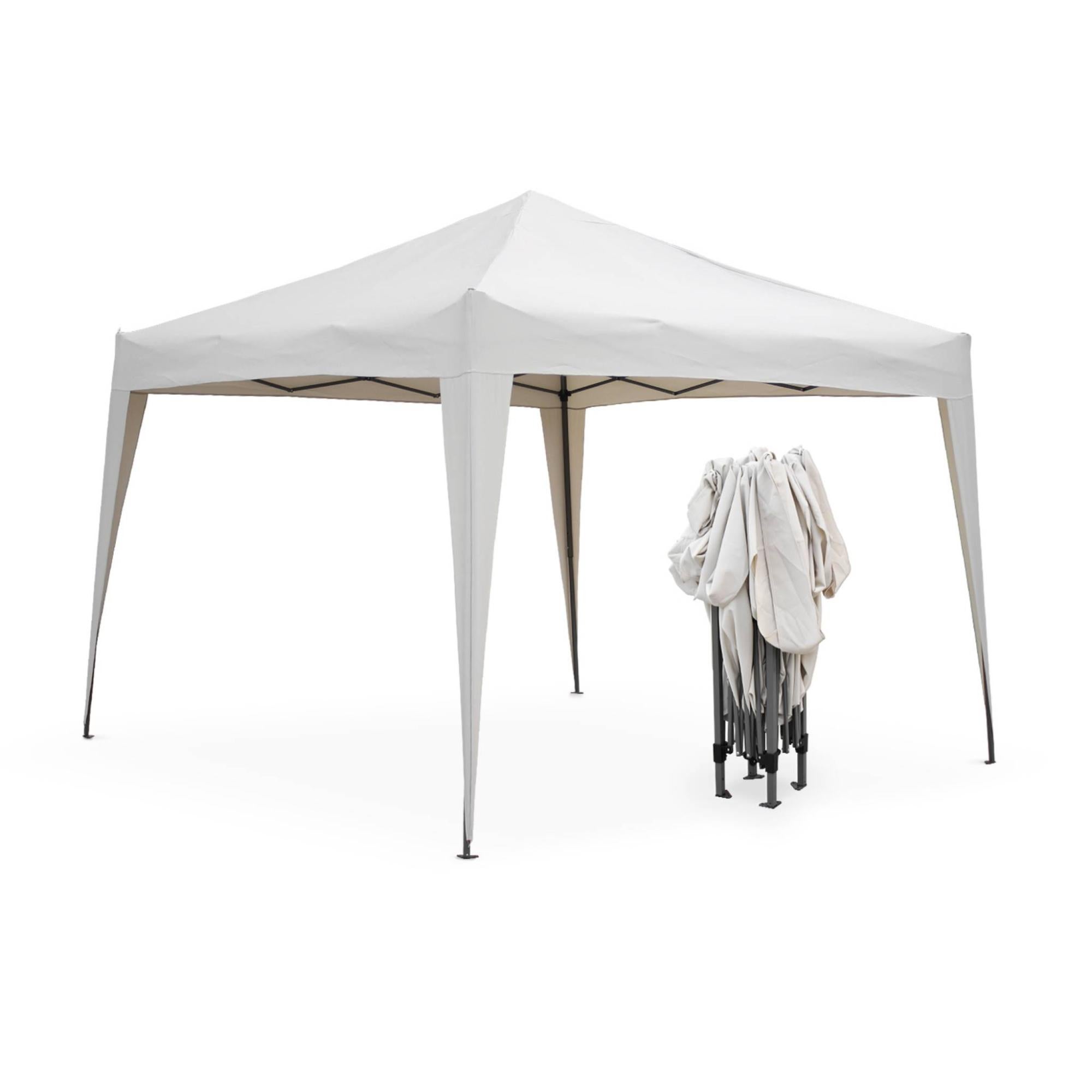 Tonnelle Jardin Outsunny 3x6m Pliante - Pop Up Instantané - UV 50+ - Sac Transport Inclus - Pour Terrasse Et événements