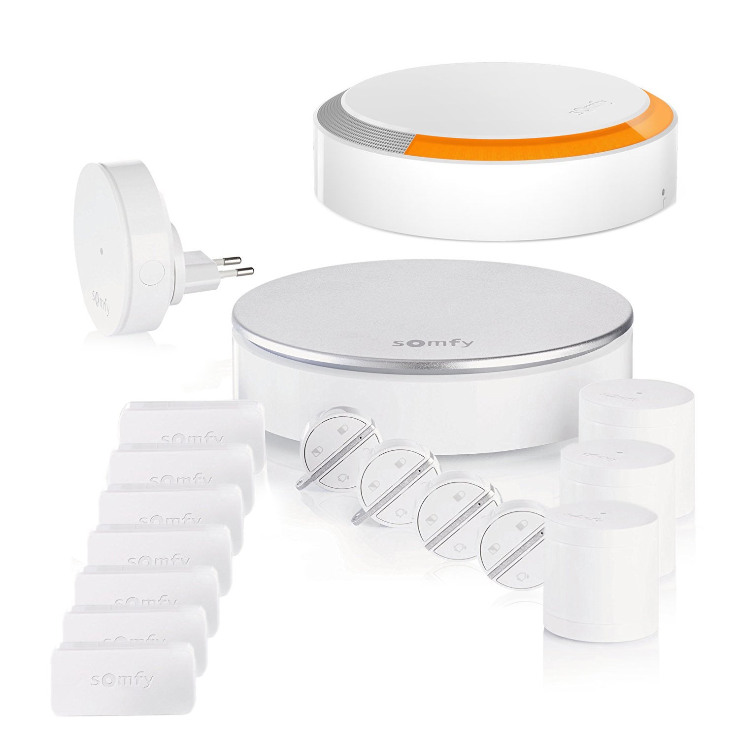 Alarme Maison Connectee Somfy Protect Home Alarm Starter Kit 4 Leroy Merlin