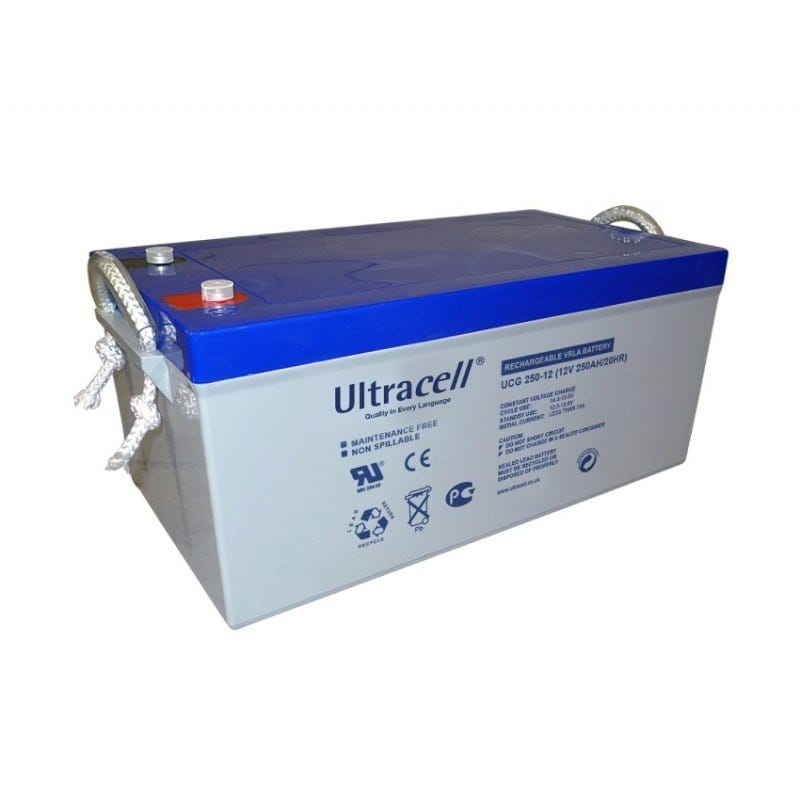 Batterie GEL - Ultracell UCG250-12 - 250AH 12V