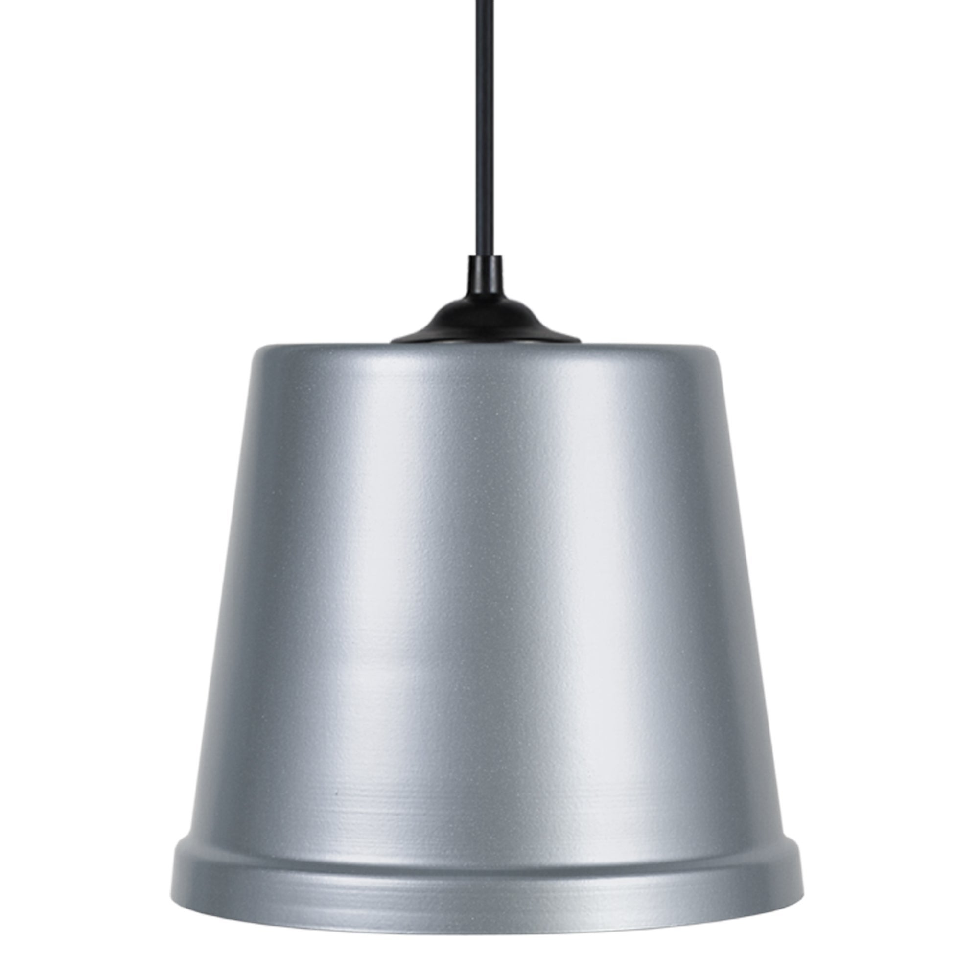 Factory - lámpara colgante redondo metal aluminio