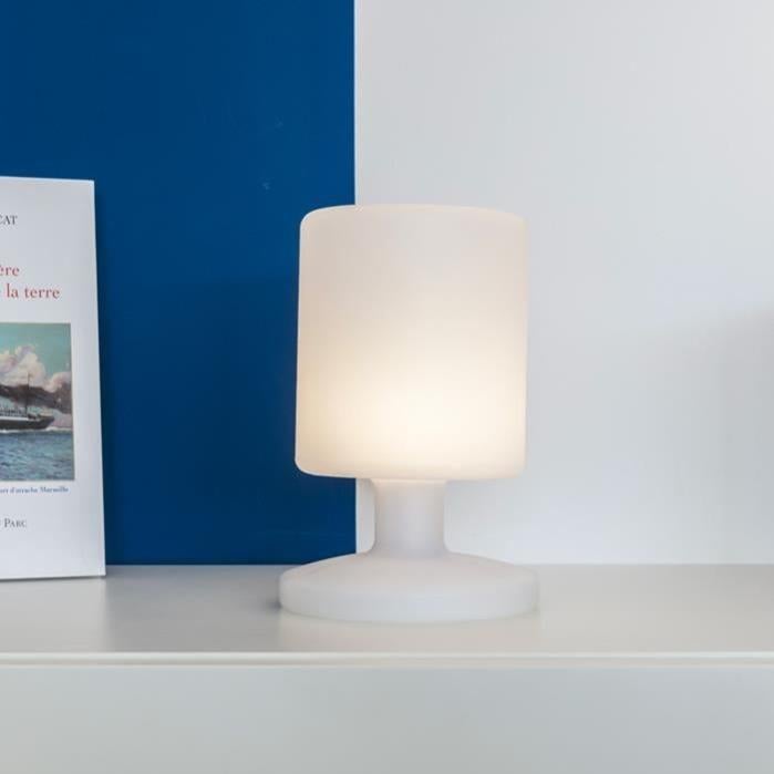 Lampe de table sans fil LED blanc chaud dimmable LILY W26 H26cm 